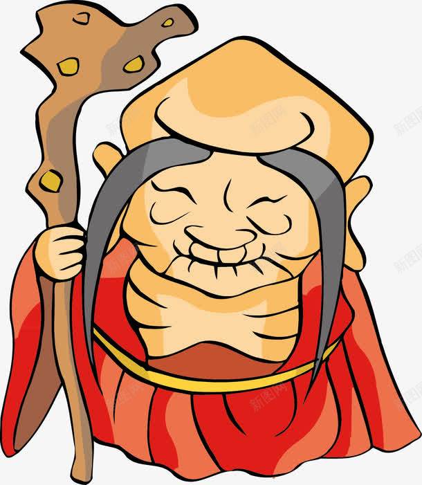 中国神仙png免抠素材_新图网 https://ixintu.com 卡通 复古 神仙