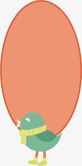 节日装饰标签矢量图ai免抠素材_新图网 https://ixintu.com 可爱 小鸟 标签 节日 装饰 边框 矢量图