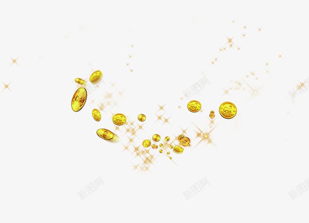 金币年末狂欢png免抠素材_新图网 https://ixintu.com 图片 年末 狂欢 金币