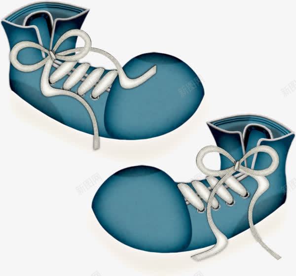 卡通运动鞋png免抠素材_新图网 https://ixintu.com 卡通手绘 帆布鞋 矢量设计 高帮运动鞋