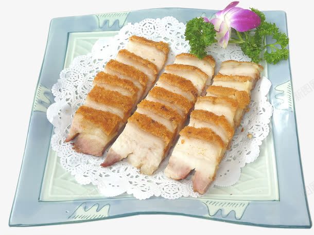 片状烧肉png免抠素材_新图网 https://ixintu.com 产品实物 烤肉 烧肉素材 猪肉 美食