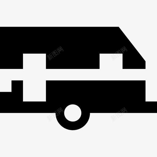 大篷车图标png_新图网 https://ixintu.com 夏天的假期 大篷车 拖车 旅游 汽车 运输 露营