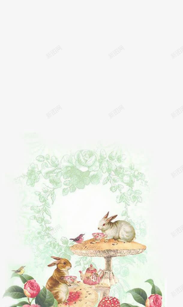 底图森女风png免抠素材_新图网 https://ixintu.com 小清新森女 小清新风格 文艺森女