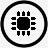 芯片黑色的freemobilewp8icons图标png_新图网 https://ixintu.com black chip 芯片 黑色的