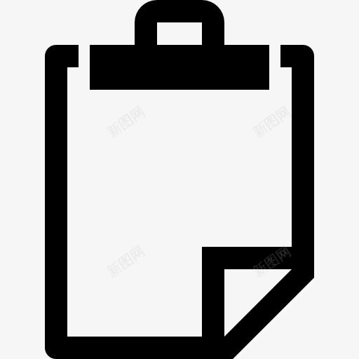 剪贴板图标png_新图网 https://ixintu.com 写作 写纸 夹 教育