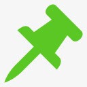 图钉符号图标png_新图网 https://ixintu.com pi 图钉 大头针