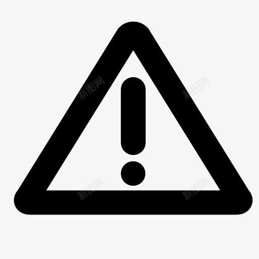 警告按钮图标png_新图网 https://ixintu.com warning 叹号 警告