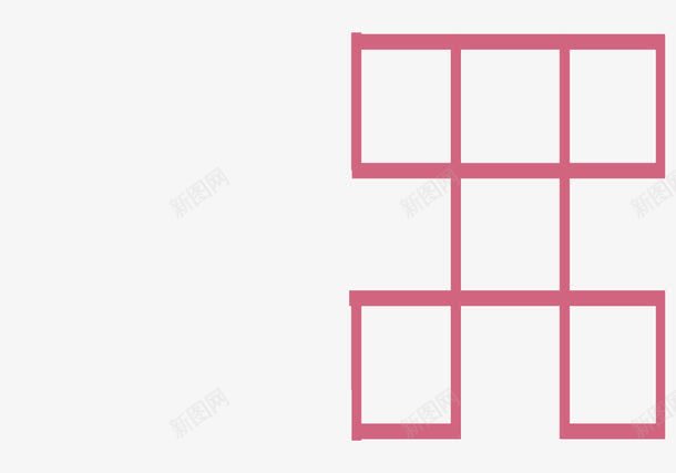 中国风边框png免抠素材_新图网 https://ixintu.com 中国风 手绘 红色 边框