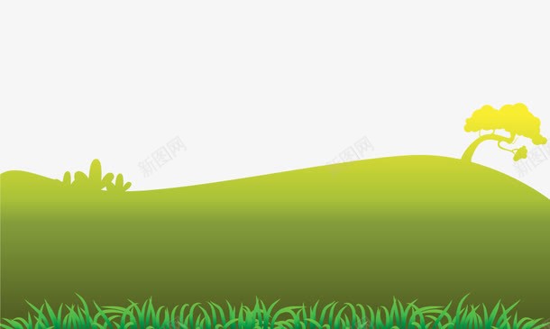 绿色草地青草png免抠素材_新图网 https://ixintu.com 绿色 草地 青草