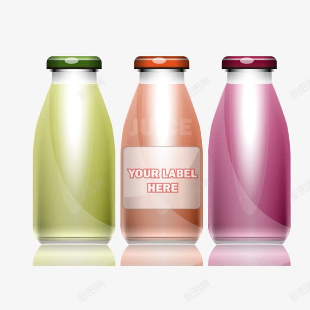 电商产品包装png免抠素材_新图网 https://ixintu.com 产品 包装 瓶装 电商