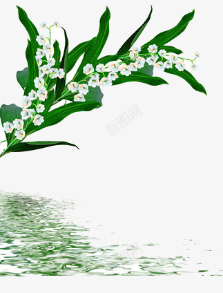 水边的花草png免抠素材_新图网 https://ixintu.com 春天 水 滋润 花 草