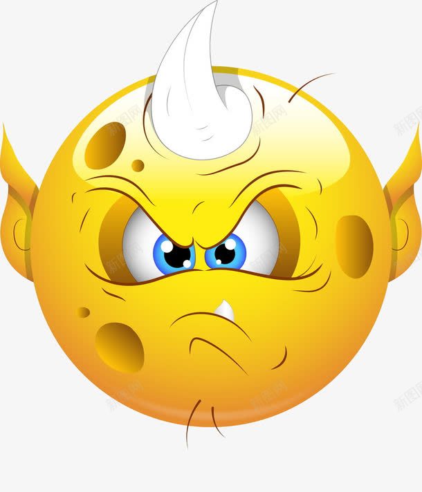 卡通抓狂表情png免抠素材_新图网 https://ixintu.com 抓狂的人 抓狂表情 生气 素材 表情 高清