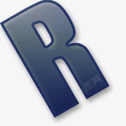 英文字母R图标png_新图网 https://ixintu.com R 字母