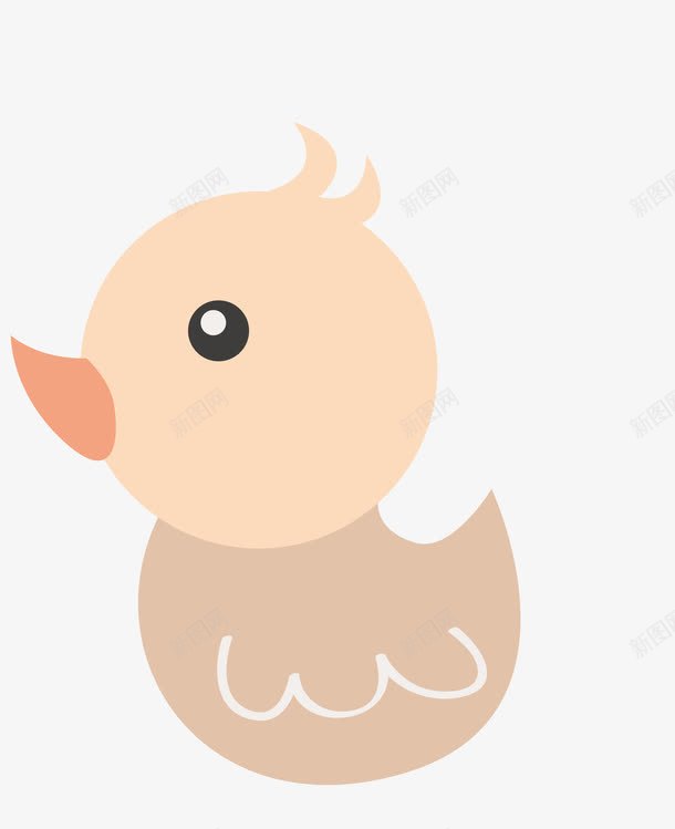 灰色小鸭子可爱卡通png免抠素材_新图网 https://ixintu.com 可爱卡通 小鸭子 灰色小鸭子 矢量小鸭子