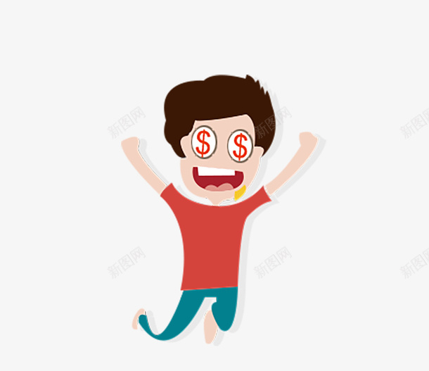 年终奖平面海报png免抠素材_新图网 https://ixintu.com 人物 免抠图 免设计 免费下载 年终奖 素材