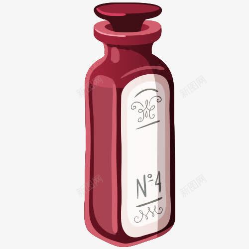 卡通瓶子png免抠素材_新图网 https://ixintu.com 免抠图片 瓶子矢量美图 精美图片 设计图