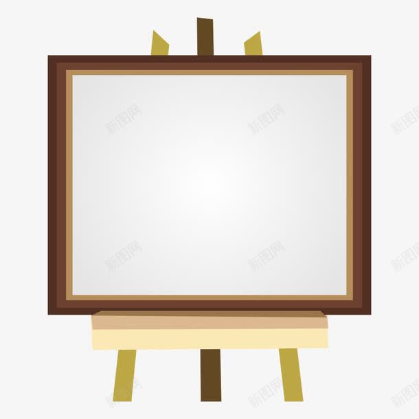 复古画架png免抠素材_新图网 https://ixintu.com 三脚架 复古画架 画架