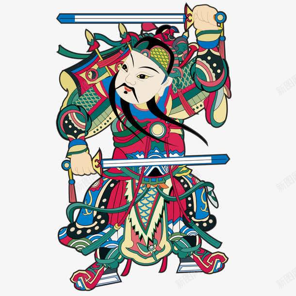 帅气武士png免抠素材_新图网 https://ixintu.com 卡通 帅气 武士