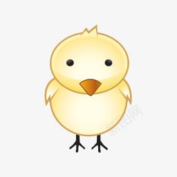 可爱小茸鸡仔图标png_新图网 https://ixintu.com 复活节 小鸟 小鸡