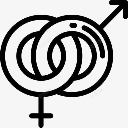性别图标png_新图网 https://ixintu.com femenine 女人 女孩 女性 形状和符号 性别 标志 火星 男人 男性 符号 金星