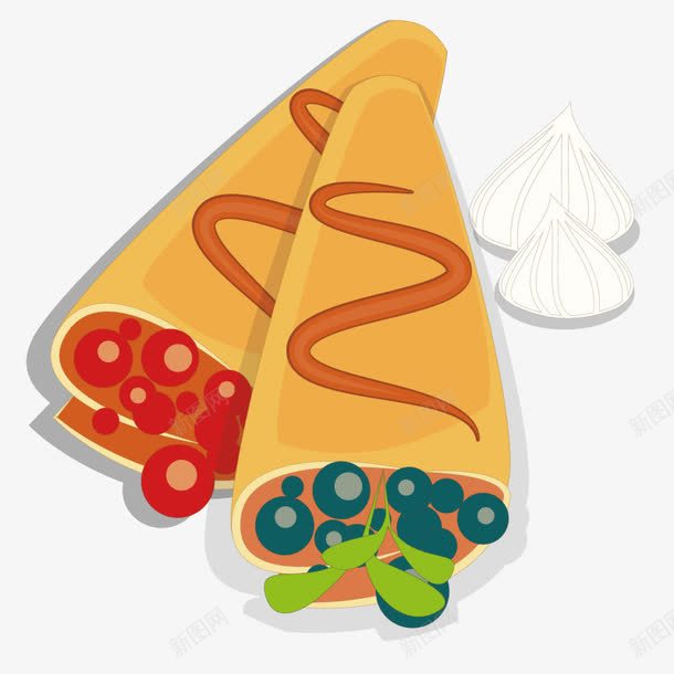 夹菜食物png免抠素材_新图网 https://ixintu.com 休闲食品 早餐 绿色蔬菜 美食 肉夹饼 食品 餐饮 餐饮食物 饼子 鸡肉卷