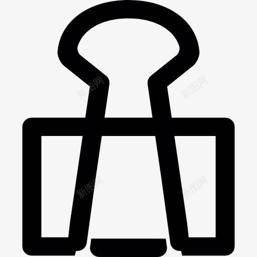 剪贴板图标png_新图网 https://ixintu.com 依恋 剪辑 办公材料 回形针 工具和用具 引脚 高度
