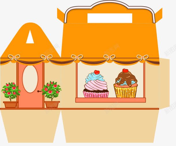 卡通商店png免抠素材_新图网 https://ixintu.com 榛勮壊鎴垮瓙 鐢滅偣 铔嬬硶