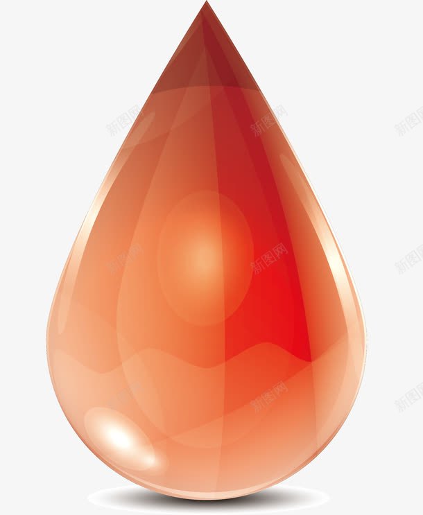 血滴元素png免抠素材_新图网 https://ixintu.com png 元素 医疗 卡通 生物医药 血滴