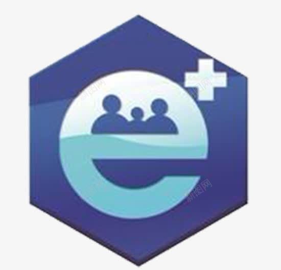 E加互联网人才标志图标png_新图网 https://ixintu.com 政府补贴 蓝色加号