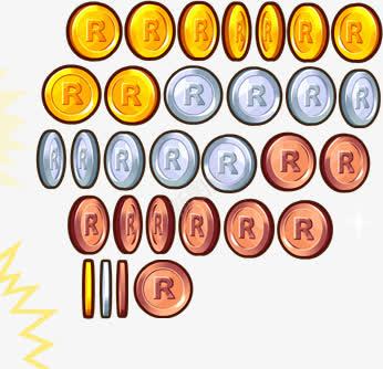金色金钱金币财富png免抠素材_新图网 https://ixintu.com 商务 大气 财宝 财富 金币 金币图案