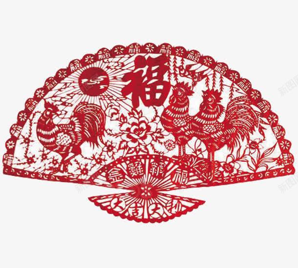 新年剪纸png免抠素材_新图网 https://ixintu.com 剪纸 卡通 新年