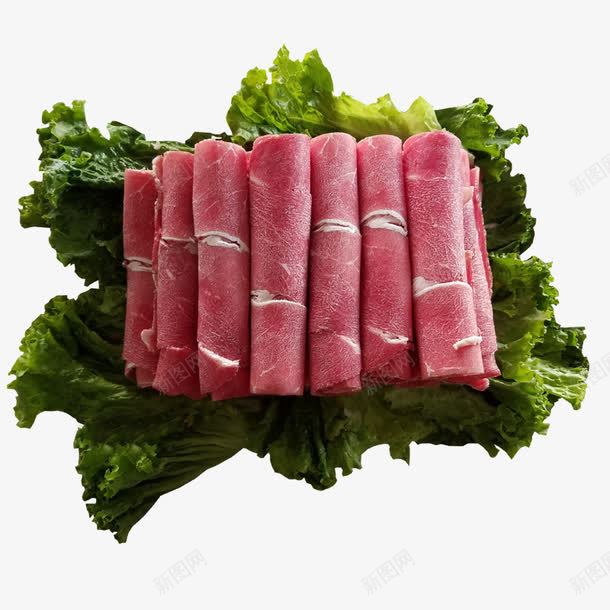 蔬菜上的羊肉卷png免抠素材_新图网 https://ixintu.com PNG素材 羊肉卷 蔬菜 食物