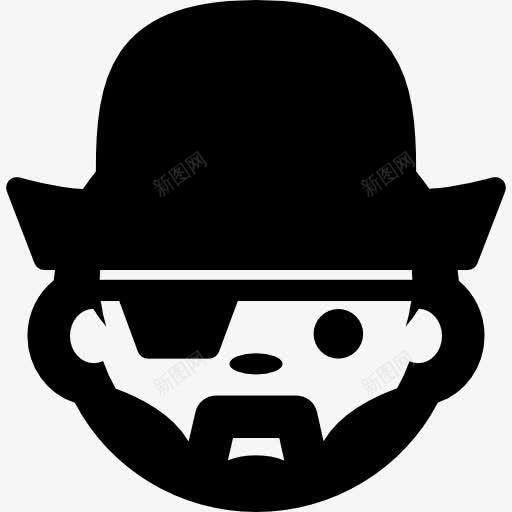 海盗的脸图标png_新图网 https://ixintu.com 人 帽子 海盗眼罩