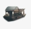 棕色复古海上小船png免抠素材_新图网 https://ixintu.com 复古 小船 棕色 海上