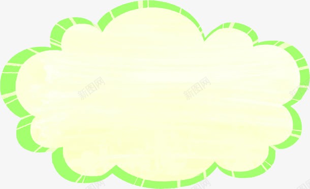 唯美边沿绿色边框png免抠素材_新图网 https://ixintu.com 绿色 边框