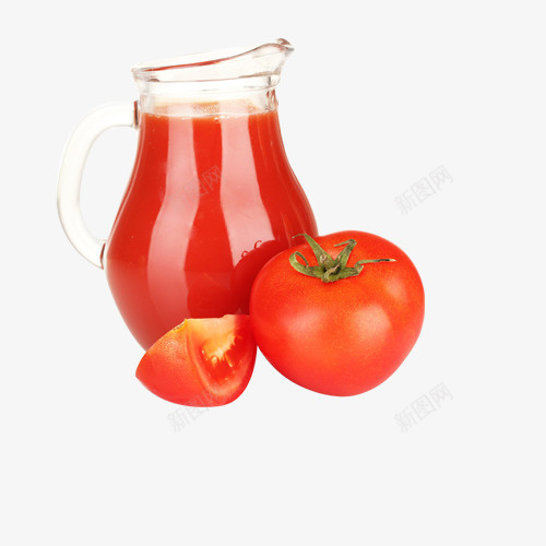 番茄汁png免抠素材_新图网 https://ixintu.com 冷饮 番茄汁 饮料