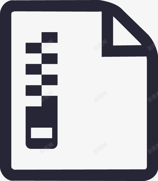 压缩文件图标png_新图网 https://ixintu.com 压缩文件