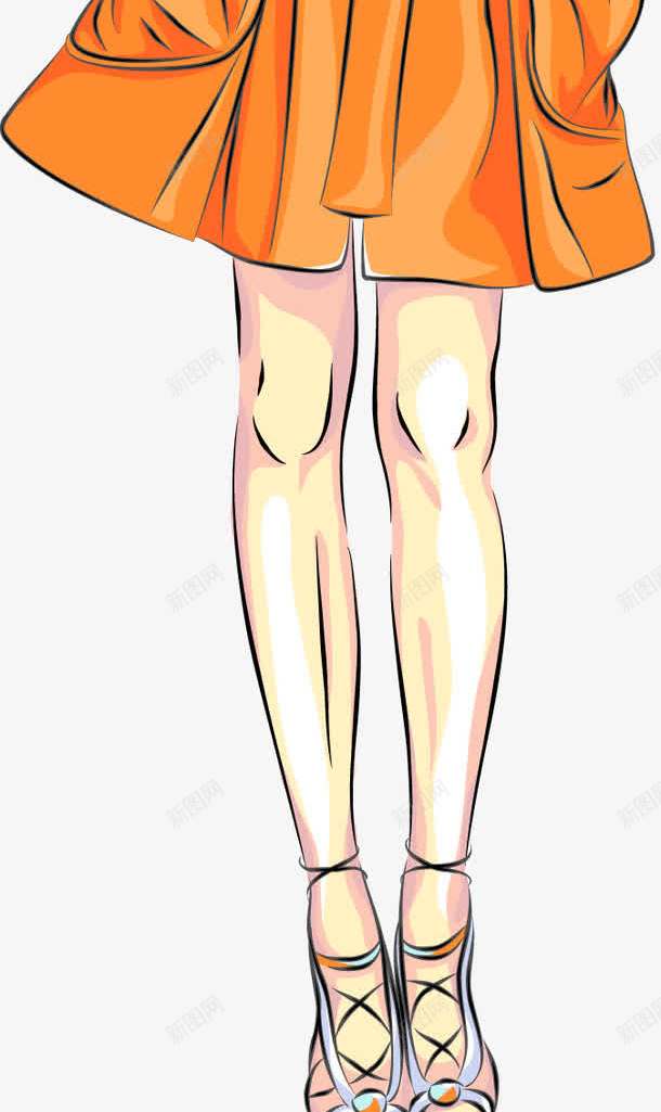 手绘时尚女孩png免抠素材_新图网 https://ixintu.com 手绘 时尚女孩 短发