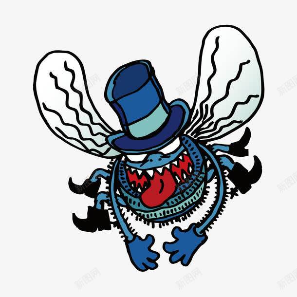 魔鬼苍蝇卡通png免抠素材_新图网 https://ixintu.com 卡通矢量图 苍蝇 魔鬼