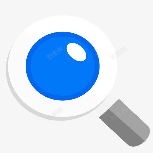 卡通放大镜png免抠素材_新图网 https://ixintu.com PNG 放大镜卡通 精美
