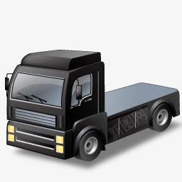 tractorunitblack黑色大货车png免抠素材_新图网 https://ixintu.com black tractorunit 大货车 黑色