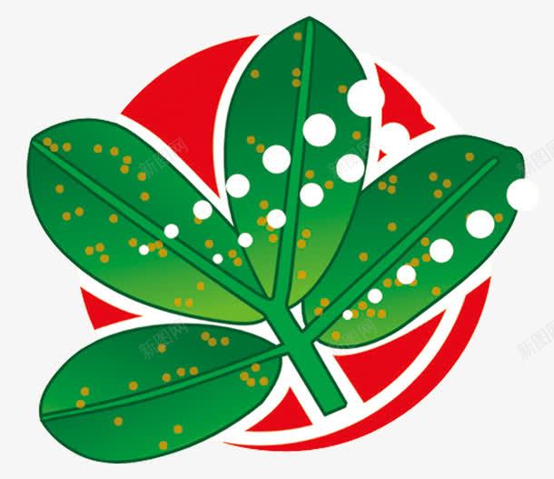 植物草芽png免抠素材_新图网 https://ixintu.com 小草 手绘 树叶 绿色 装饰