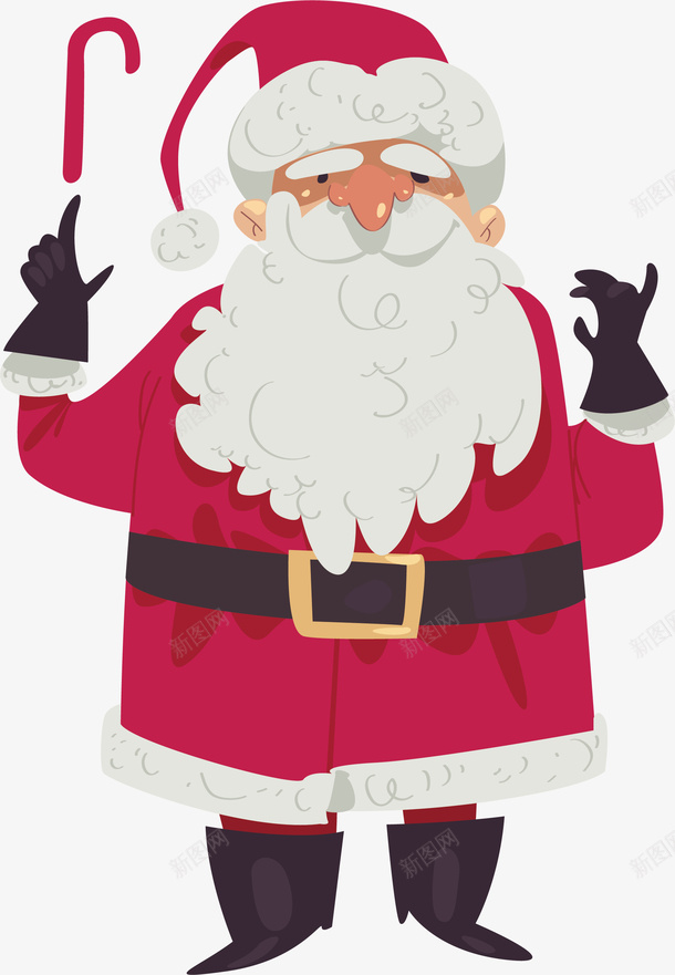 胖胖的圣诞老人矢量图ai免抠素材_新图网 https://ixintu.com merryChristmas 圣诞快乐 圣诞老人 圣诞节 矢量png 胖胖圣诞老人 矢量图