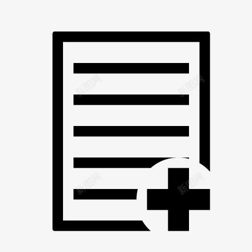 添加数据文件编辑文件文件页纸加图标png_新图网 https://ixintu.com data doc document editor file files pa 数据 文件 添加 编辑