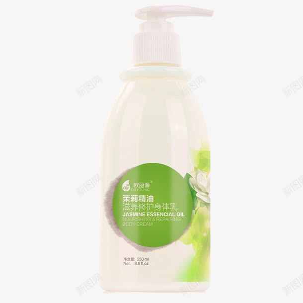 茉莉精油身体乳png免抠素材_新图网 https://ixintu.com 产品实物 精油 茉莉