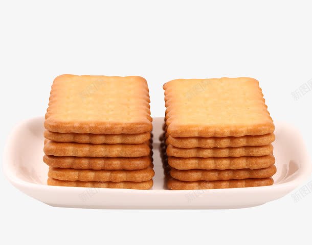 一碟饼干png免抠素材_新图网 https://ixintu.com 一碟饼干 产品实物 苏打饼干 饼干