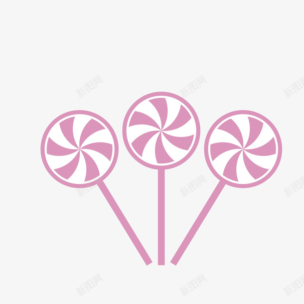 棒棒糖卡通矢量图eps免抠素材_新图网 https://ixintu.com 卡通 图案 棒棒糖 矢量图