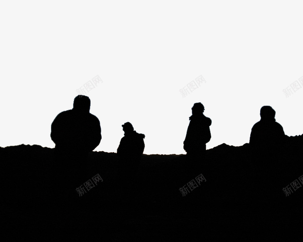 努力登山剪影png免抠素材_新图网 https://ixintu.com 危险 坚持 拼搏 登山剪影