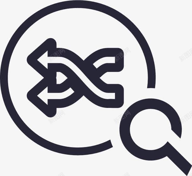 流转查询图标png_新图网 https://ixintu.com 流转查询