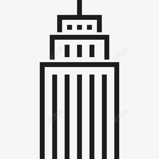 教堂图标png_新图网 https://ixintu.com 基督教 宗教 寺庙 建筑 建筑与城市 教堂